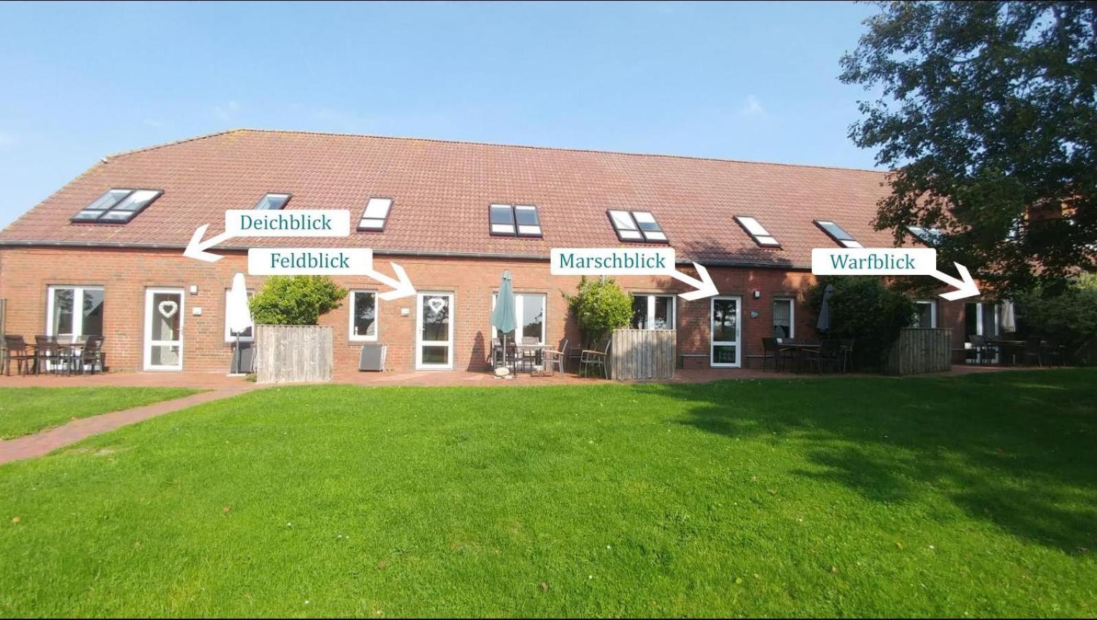Warfblick - Landlust Osterwarf Apartment Norddeich  Luaran gambar